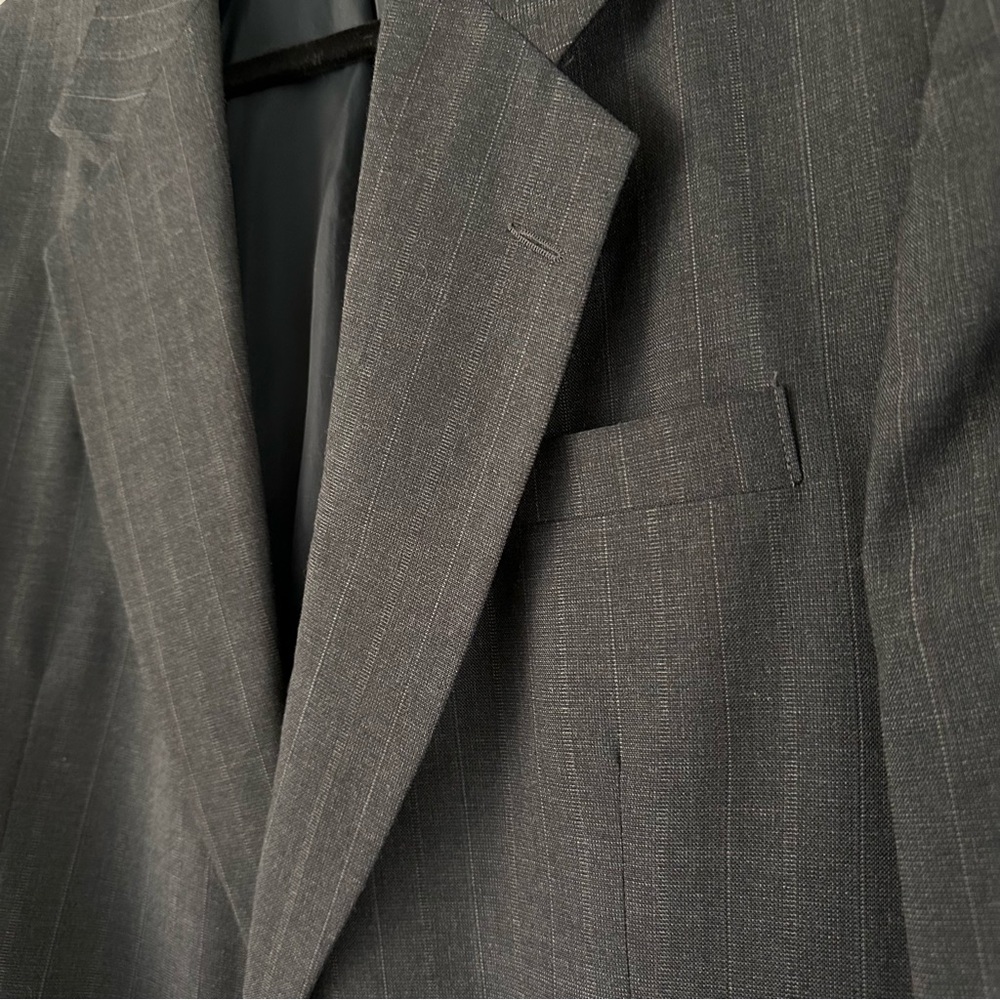 Executive Collection Single-Breasted Suit Jacket‎ Only | Black - Picture 4 of 9